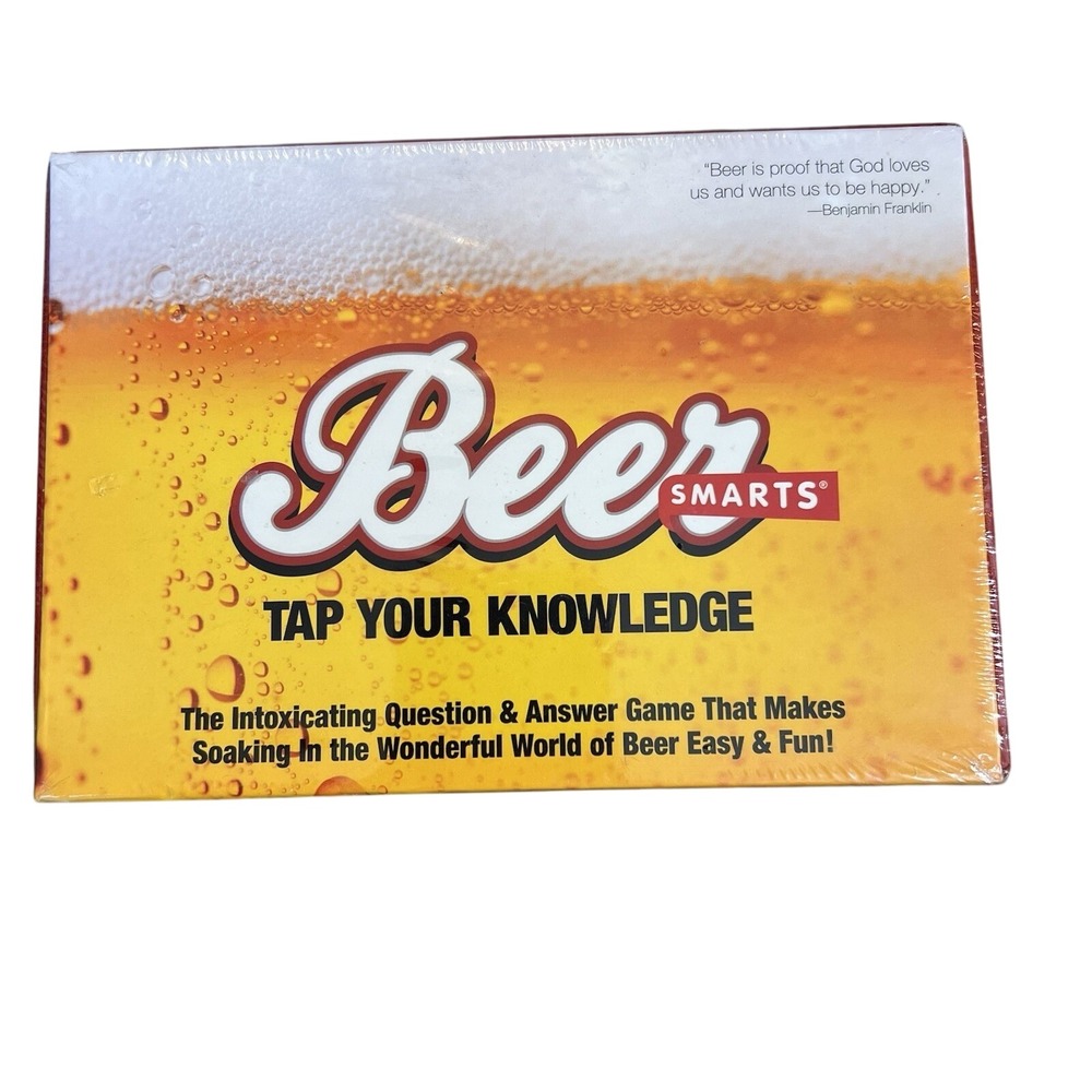 Beer Smarts 2005/2015 Tap Your Knowledge Question Answer Game Quiz‎ Trivia Fun